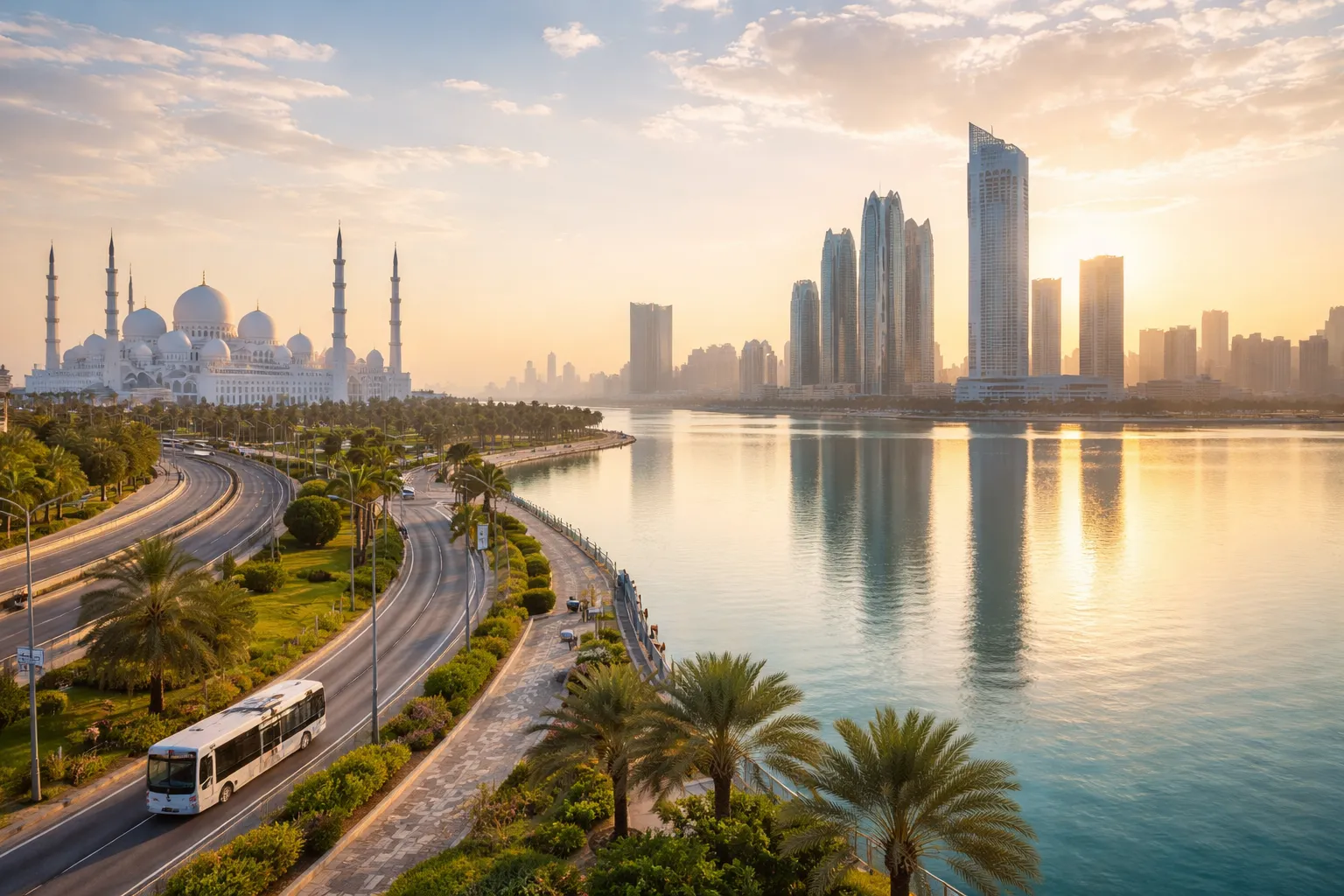 أبوظبي تطمئن: الخدمات العامة والنقل يعملان بشكل طبيعي وتمديد مجاني لإقامة متضرري السفر بالفنادق